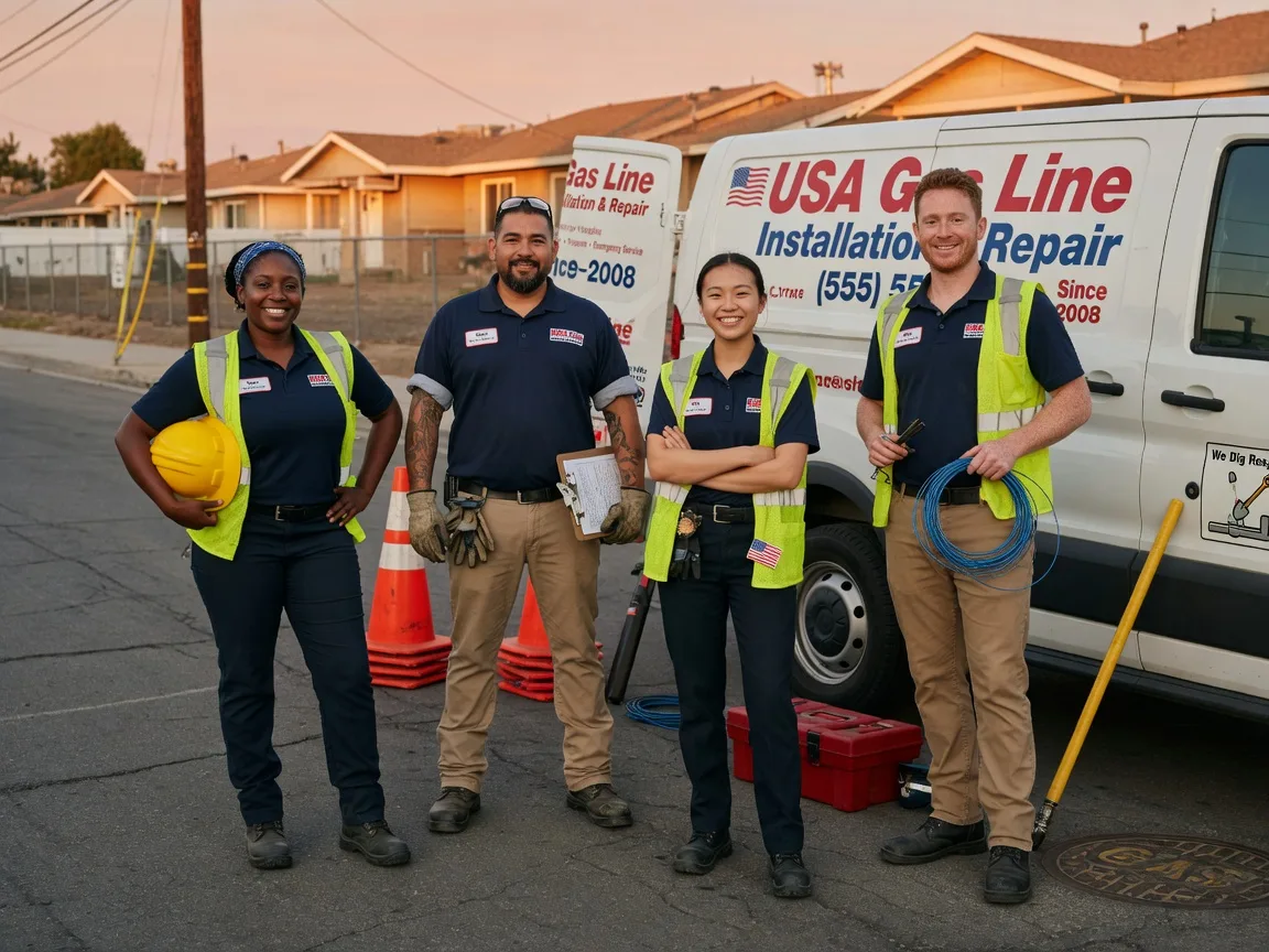 Gas Line Installation company in Pineville, NC